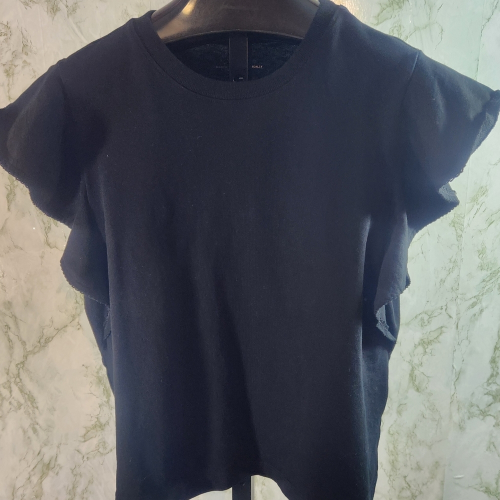 GAP Adorable Cap Sleeve Sweatshirt Top